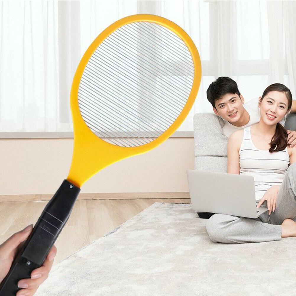 Electric Handheld  Insect Fly Swatter Racket Portable Mosquitos Killer Pest Control For Bedroom Outdoor Bug Zappers