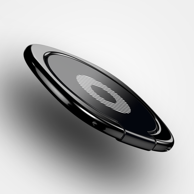 Magnetic Phone Finger Ring Holder Universal Luxury Rotatable Mobile Phone Stand Grip Back Sticker Bracket for Iphone Sumsung