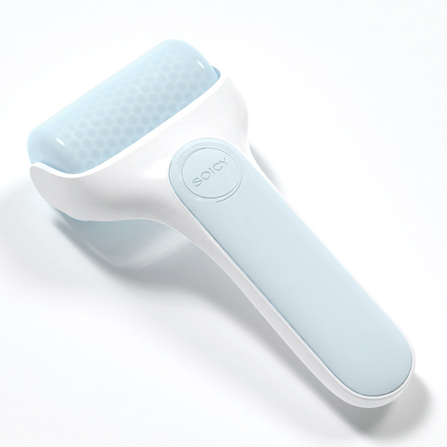 Ice Roller For Face & Eye Cold Roller Massage Ice Derma Roller Massager For Anti Aging and Migraine Pain Relief Skin Care Tools