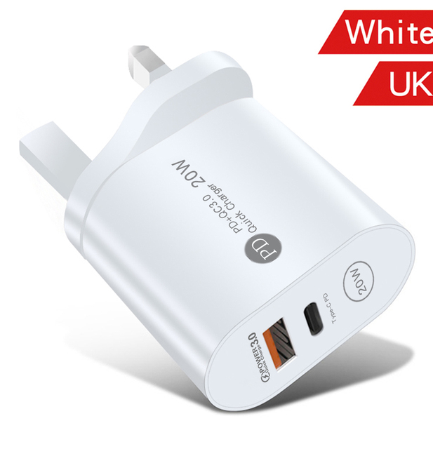 36W Quick Charge 3.0 3 USB Charger EU US UK Fast Wall Mobile Phone Charger
