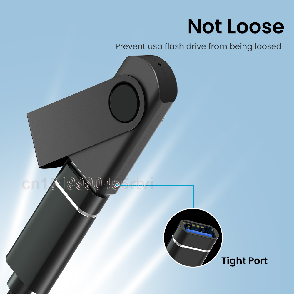 2 in 1 USB 3.0 to 8-Pin/Type C OTG Adapter Cable For iPhone 14 13 12Pro Max X/XS/R iPad for iOS 13 above for Mouse Camera U Disk