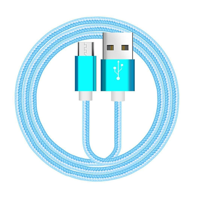Micro USB Fast Charger Cable For Xiaomi Redmi 5 5A 6 6A 7 7A Huawei P Smart Plus Y9 2019 Y8S Y6P Data Sync Charging Cable