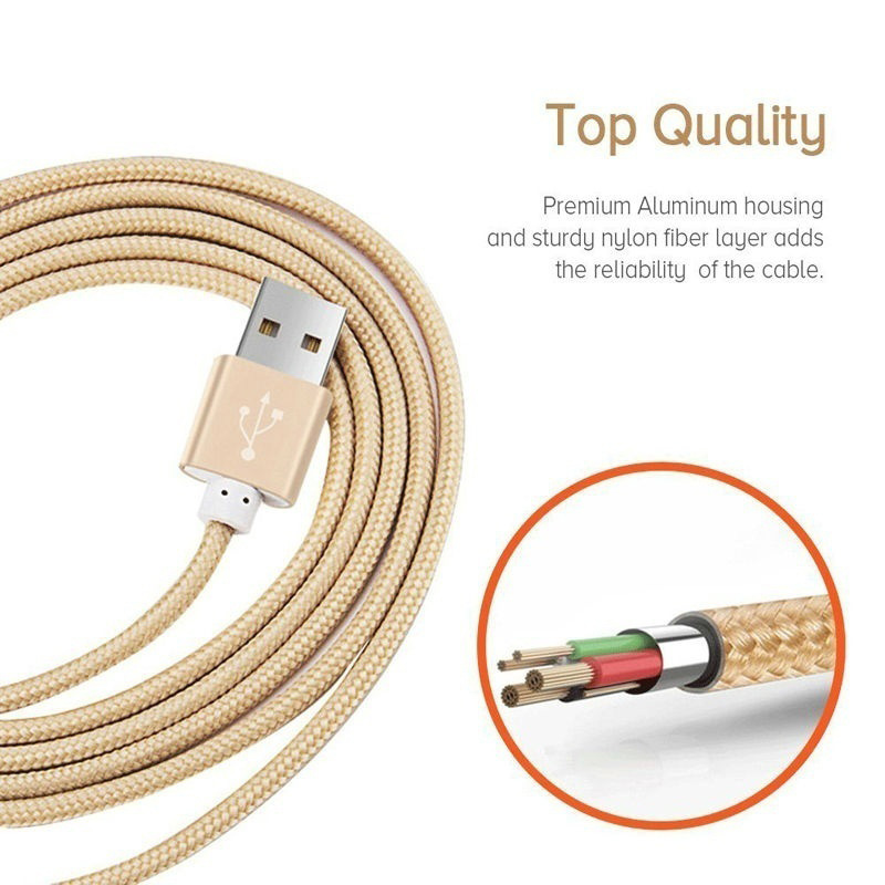Micro USB Fast Charger Cable For Xiaomi Redmi 5 5A 6 6A 7 7A Huawei P Smart Plus Y9 2019 Y8S Y6P Data Sync Charging Cable