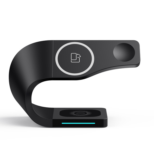4 in 1 Magnetic Wireless Charger Stand 15W Fast Charging Dock Station