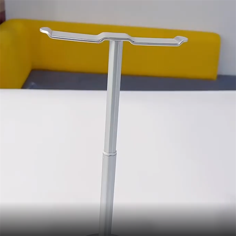 Curved Aluminum Headphone Stand Rack Sturdy Metal Gaming Headset Earphone Holder Hanger with Solid Base for Table Desk Display