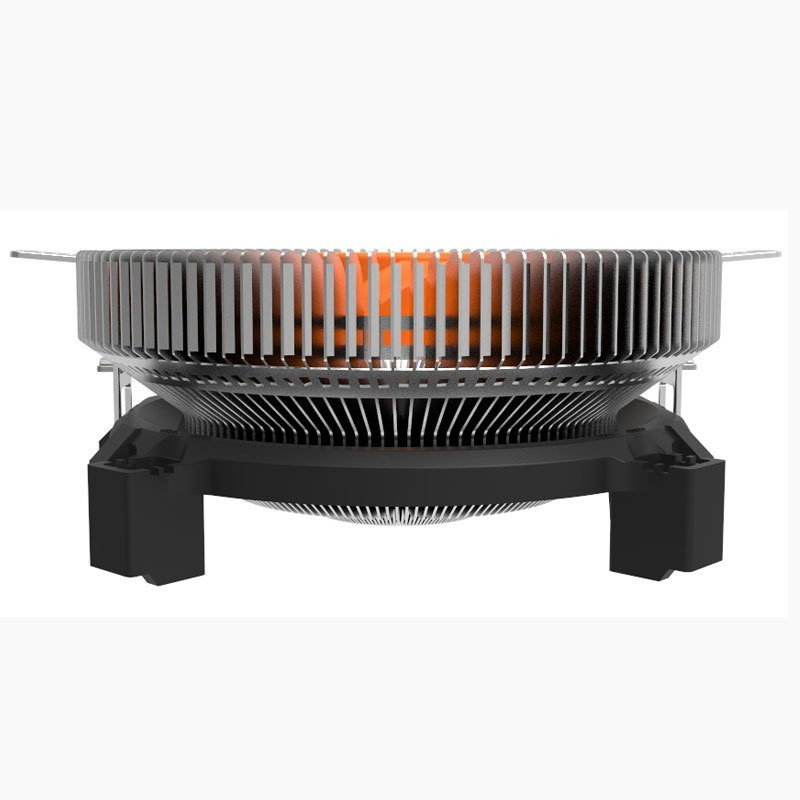 Computer CPU cooler RGB 120mm PWM 4-pin PC radiator Intel LGA 1156 1155 AMD AM3 CPU cooling fan silent down blowing fan