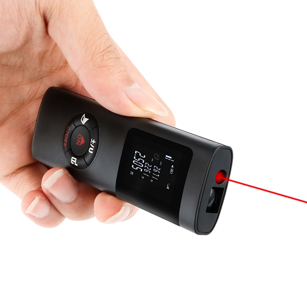Digital Level Laser Portable USB Charging Rangefinder Distance Measuring Meter