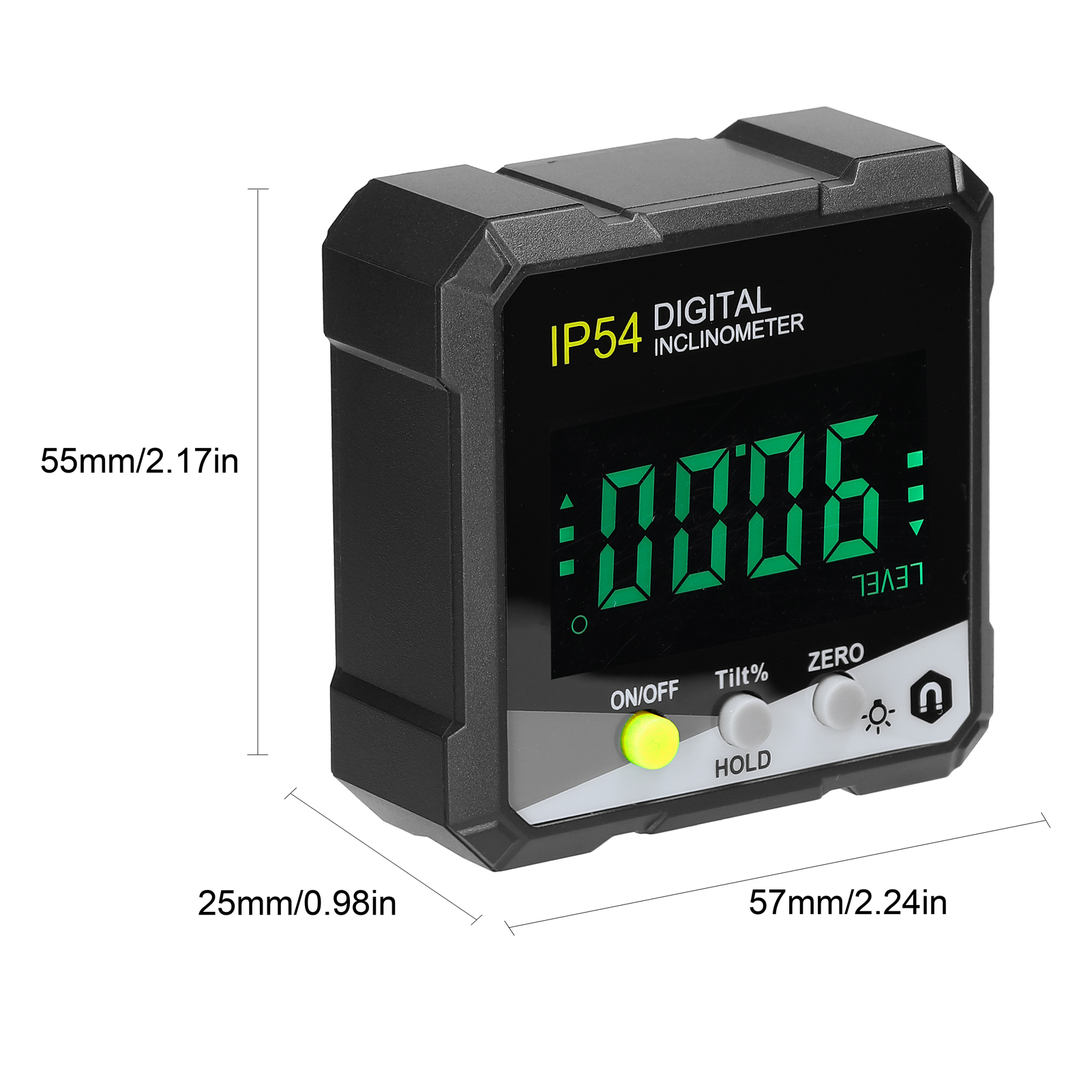 Precision Digital Inclinometer Electron Goniometers 4*90 Degree Digital Protractor Slope Meter Digital Angle Ruler Magnetics