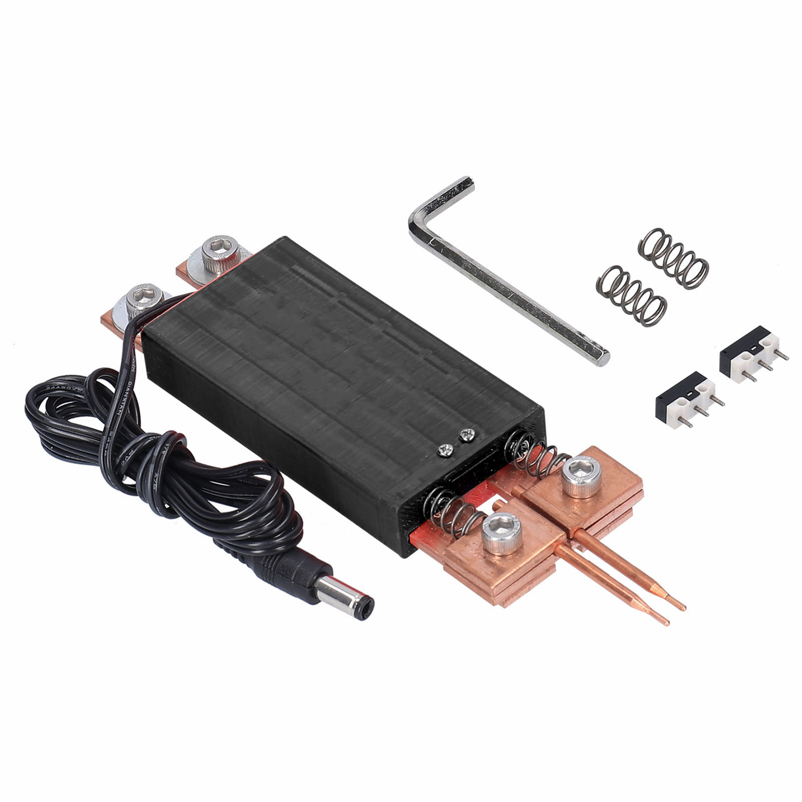 Integrated Type Spot Welding Pen Automatic Trigger Weld Machine Accessory for 18650 Battery Dual Springs Spot Welding Pen