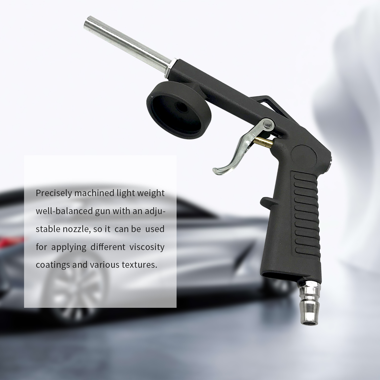Air Undercoating Sprayer Airbrush Paint for Automobile Chassis Glue Gun Aluminum Alloy Portable Sandblasting Sand Spray Gun