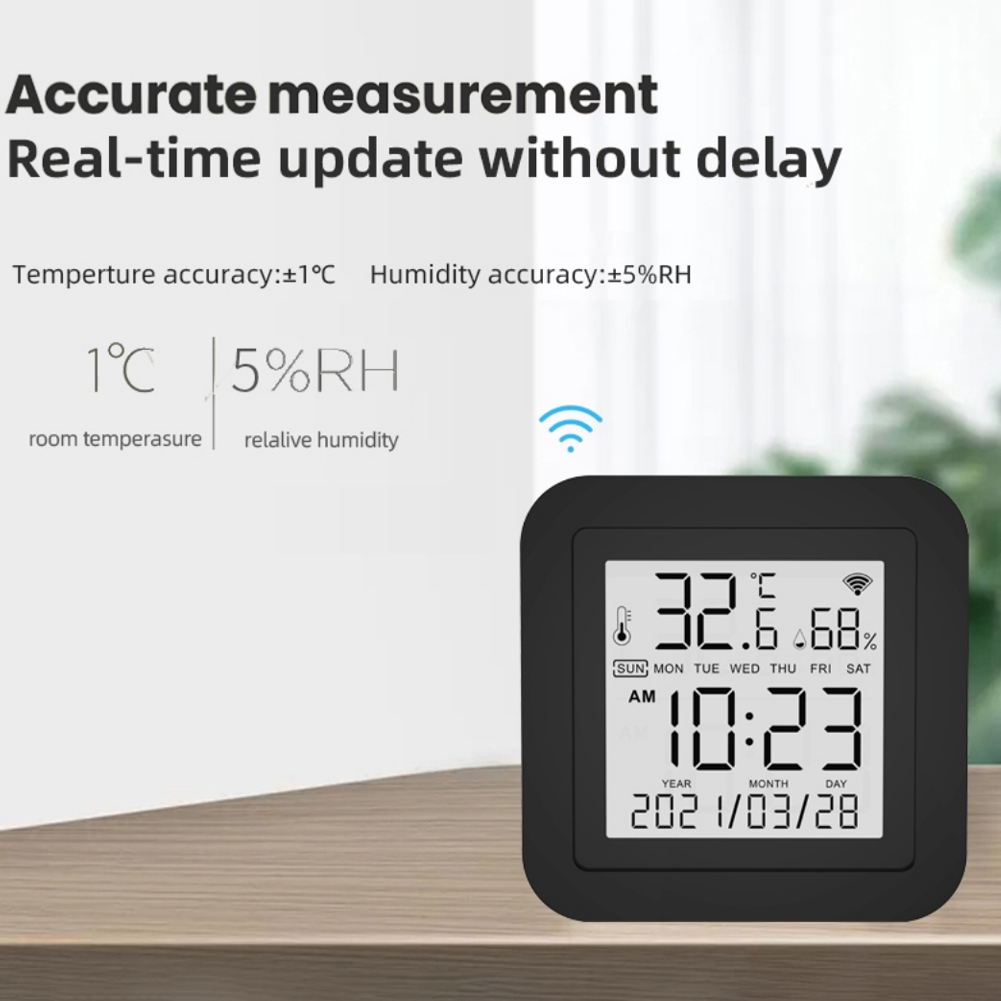 S09A Tuya WiFi 3 In 1 Intelligent Sensor Infrared Remote Control Temperature Humidity Detection IR-enabled Device Remote Control
