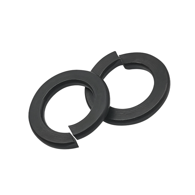 Spring Lock Washer M3 M4 M5 M6 M8 M10 M12 M14 M16 M18 M20 M22 M24 M27 M30 Carbon Steel Material Blackening Washer