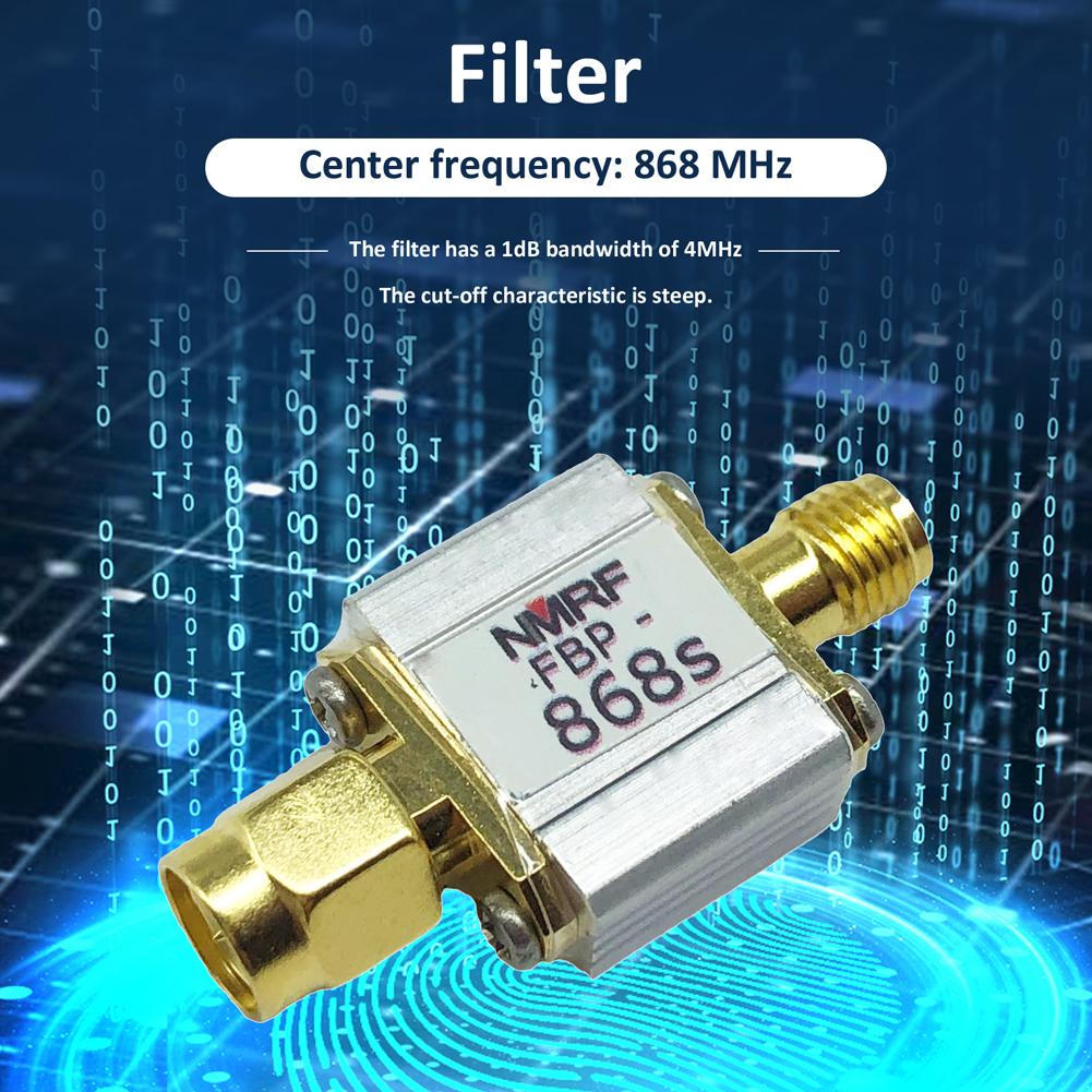 866~870MHz Bandwidth Filter Remote Controller Radio Frequency Identification Receiver Performance Optimization Band Pass Filter