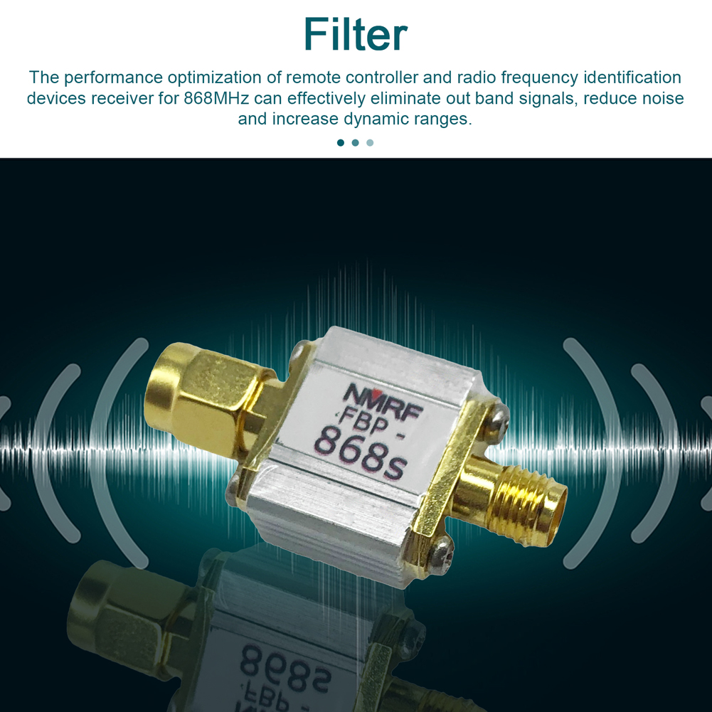 866~870MHz Bandwidth Filter Remote Controller Radio Frequency Identification Receiver Performance Optimization Band Pass Filter