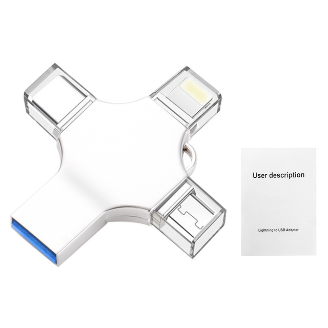 USB 3.0 OTG Adapter For Lighting Male To Usb 3.0 Female For Usb 3.0 Female To Type C Mirco Usb Lighting Male For Ios Android