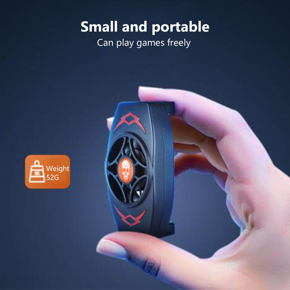Phone Cooler Portable Mobile Phone Radiator USB Phone Cooling Fan 2021 Mobile Phone Cooler Accessories For iPhone Droid Gamer