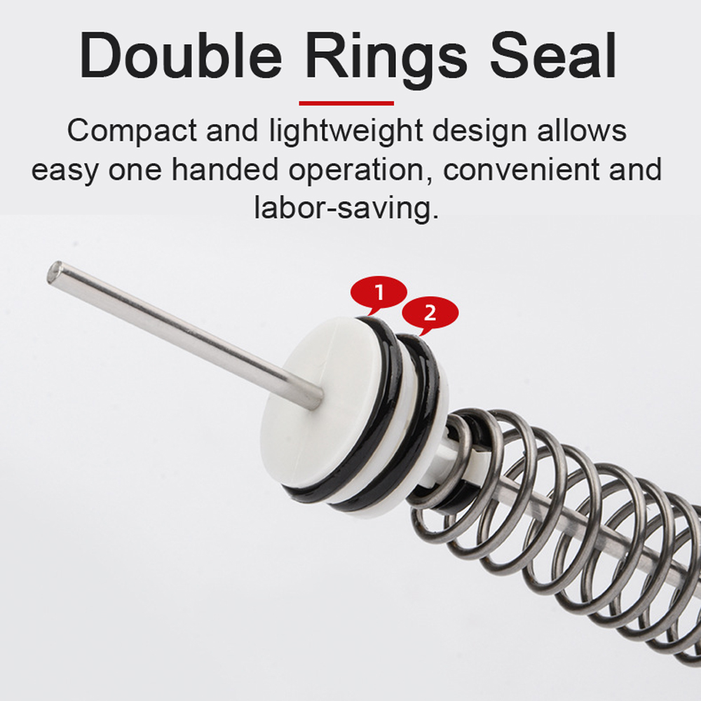 Solder Sucker Desoldering Pump Manual Solder Remover Tool Soldering Iron Desoldering Tool Powerful Suction LK-SS02