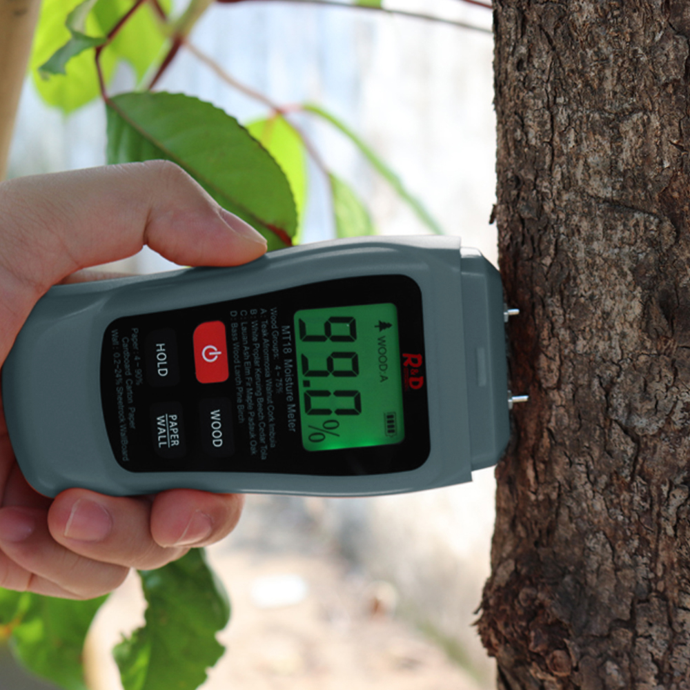 Paperboard Floor Mixed Wall Humidity Detector Moisture Content Tester Wood Moisture Tester Needle Type Wood Hygrometer