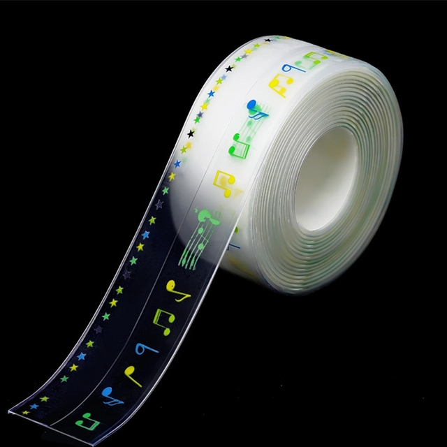 Kitchen Sink Waterproof Sticker Anti-mold Waterproof Tape Bathroom Countertop Toilet Gap Self-Adhesive Seam Stickers