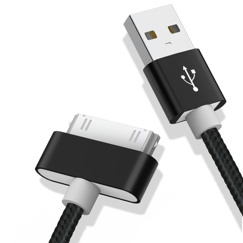 For iphone 4 cable 30 pin fast charger usb for apple iphone 4 s iPad 2 3 charging cabe touch parts port cord 1m 4se adapter