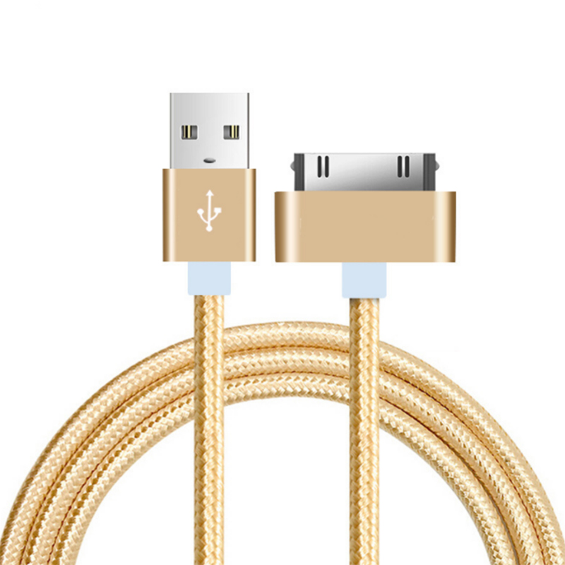 For iphone 4 cable 30 pin fast charger usb for apple iphone 4 s iPad 2 3 charging cabe touch parts port cord 1m 4se adapter