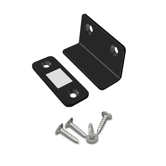 Non-perforated Magnetic Door Closer Automatic Sensor Door Closer for Drawers Rawstring Strong Magnet Cupboard Ultra Thin Closure