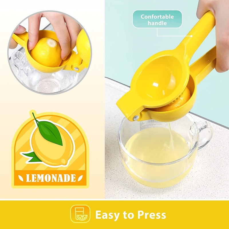 Mini Manual Juicers Citrus Fruits Squeezer Double Bowl Lemon Lime Squeezer Manual Fruit Juicer Blender Squeeze Kitchen Tools