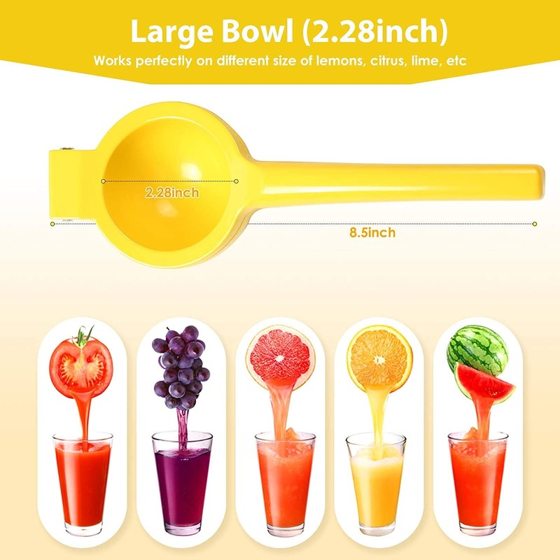 Mini Manual Juicers Citrus Fruits Squeezer Double Bowl Lemon Lime Squeezer Manual Fruit Juicer Blender Squeeze Kitchen Tools