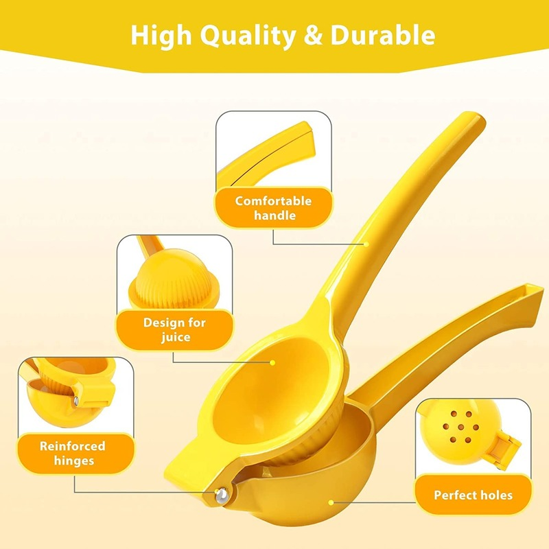 Mini Manual Juicers Citrus Fruits Squeezer Double Bowl Lemon Lime Squeezer Manual Fruit Juicer Blender Squeeze Kitchen Tools