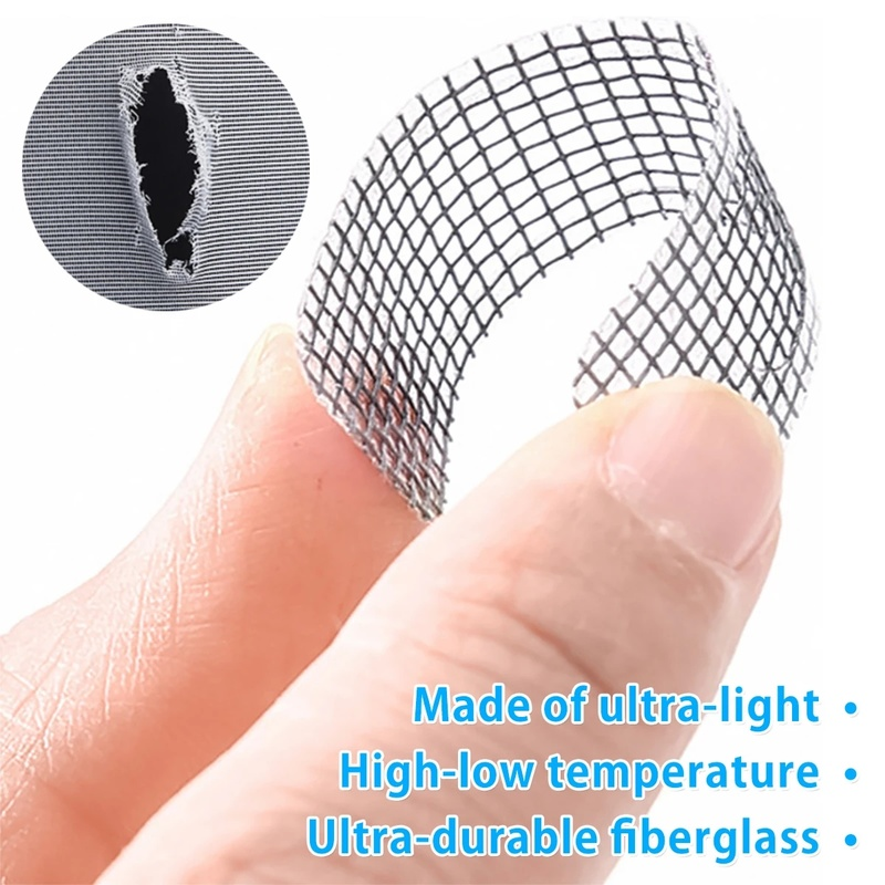 5*200cm Window Net Anti-mosquito Mesh Patch Repair Tape Summer Screen Window Door Mosquito Netting Patch Screen Repair Patch