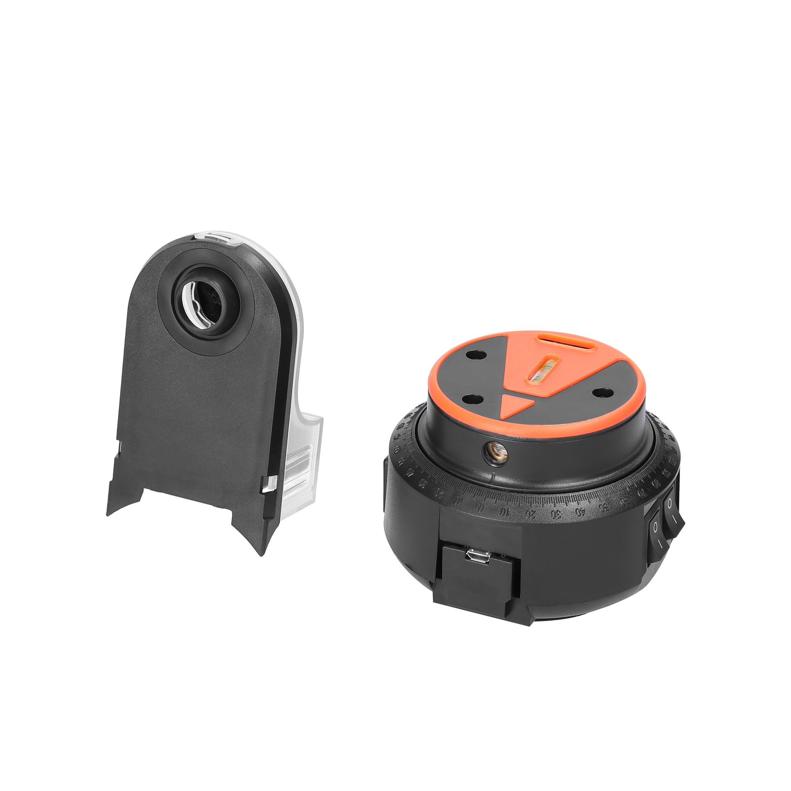 Electric Drilling Dust Collector 360° Laser Level 2 In 1 Wall Suction Vacuum Drill Dust Collector Dust Cleaning Tools