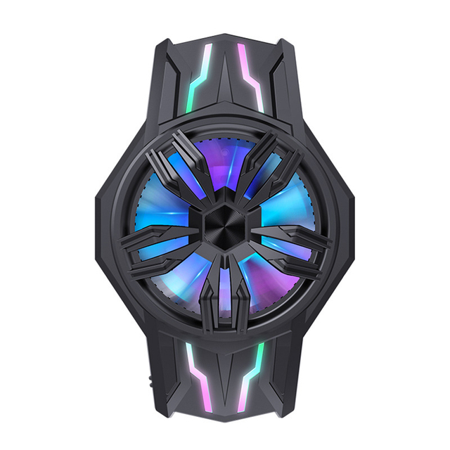 S1-3030 Semiconductor Cell Phone Cooler Mini Smartphone Cooling Fan Low Noise for Game Movie Live Streaming Vlog