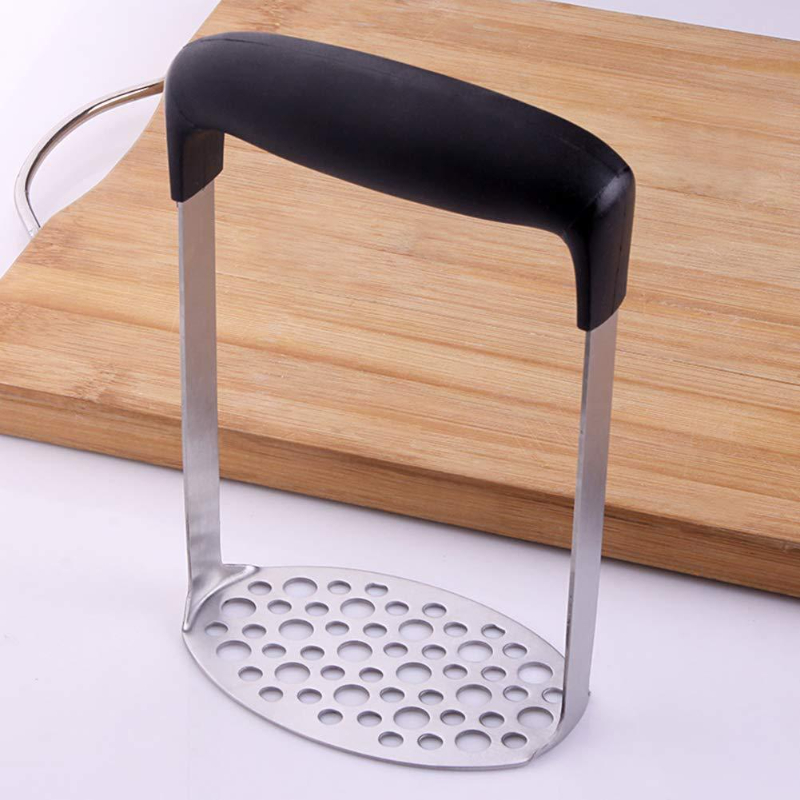 1 Stainless Steel Garlic Press Manual Kitchen Gadgets Mashed Potatoes Sweet Potato Masher