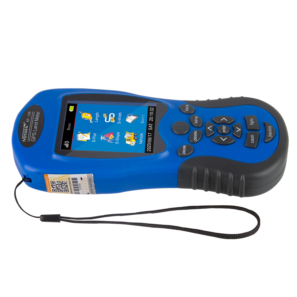 Noyafa Land Meter Test Device NF-198 Survey Equipment Use For Farm Land Surveying Mapping Area Length Measurement Tool