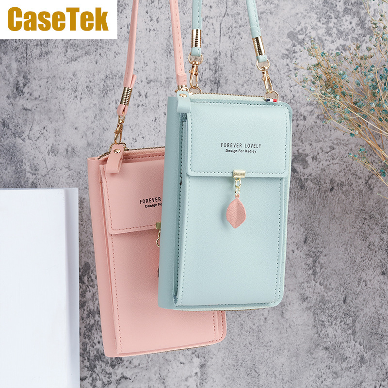 New Arrival Fast delivery Wallet phone bag PU leather purse small sling bag ladies fashion bag handbags for women lady sling bag women's bag