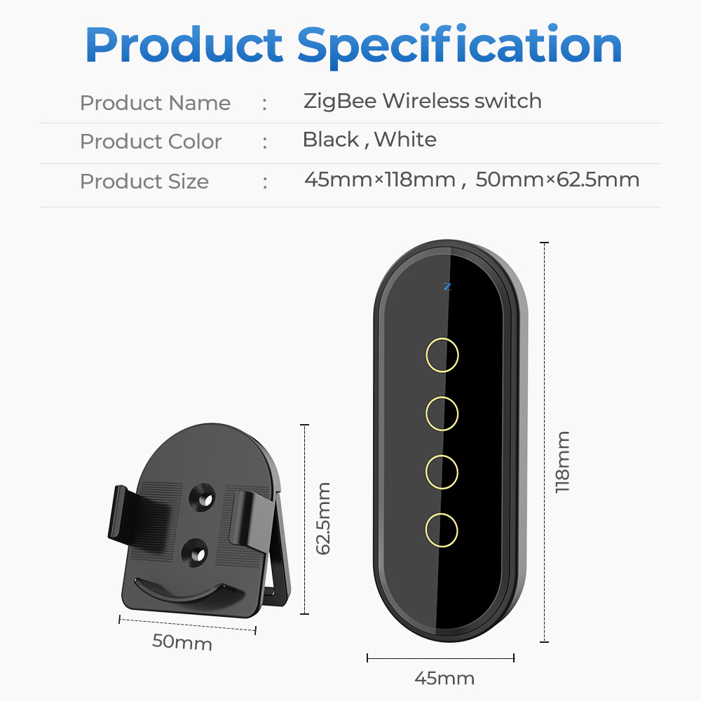 Wifi Intelligent Wireless Scene Touching Switch Light Remote Controller 2.5D Curved Tempered Glass with Fluorescent