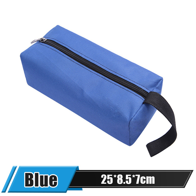 Hand Tool Bag For Small Screws Nails Drill Bit Metal Parts Tools Bags Oxford Cloth Waterproof Canvas Instrument Case Organizer