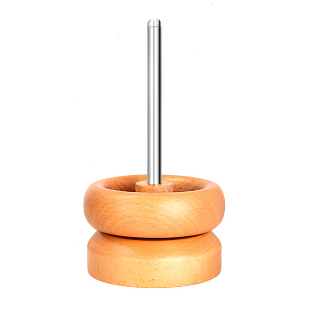 Manual Wood Spinner Bead String Quickly Stringing Bowl Wooden Crafts Loader Pearls Rosary Scattered Beads Twine Tools