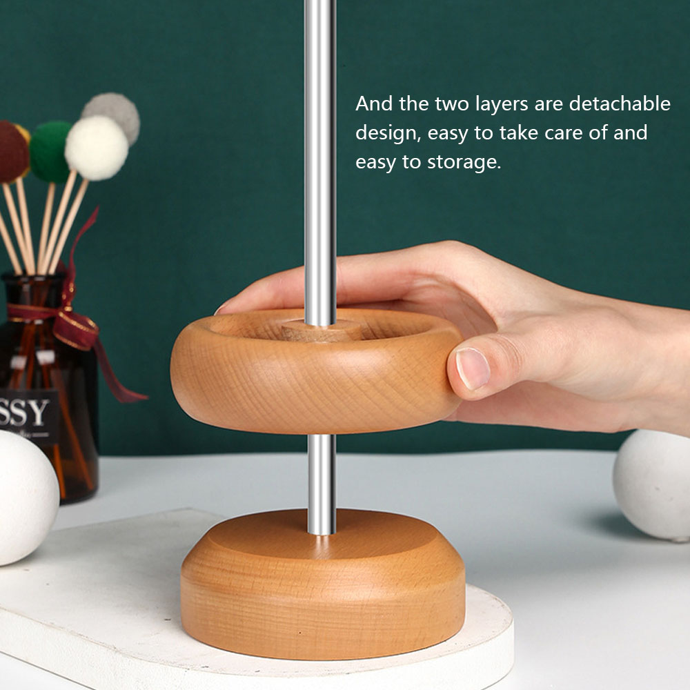 Manual Wood Spinner Bead String Quickly Stringing Bowl Wooden Crafts Loader Pearls Rosary Scattered Beads Twine Tools