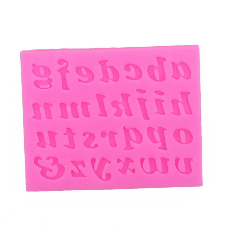 Number silicone mold fondant mold cake decorating tools chocolate mold Kitchen baking mould
