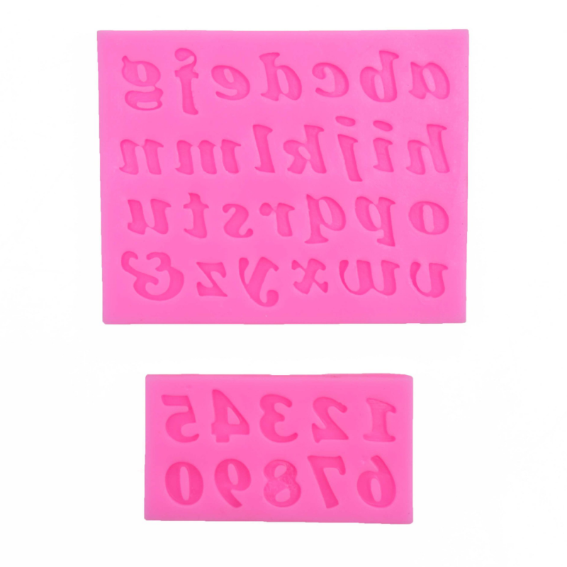 Number silicone mold fondant mold cake decorating tools chocolate mold Kitchen baking mould
