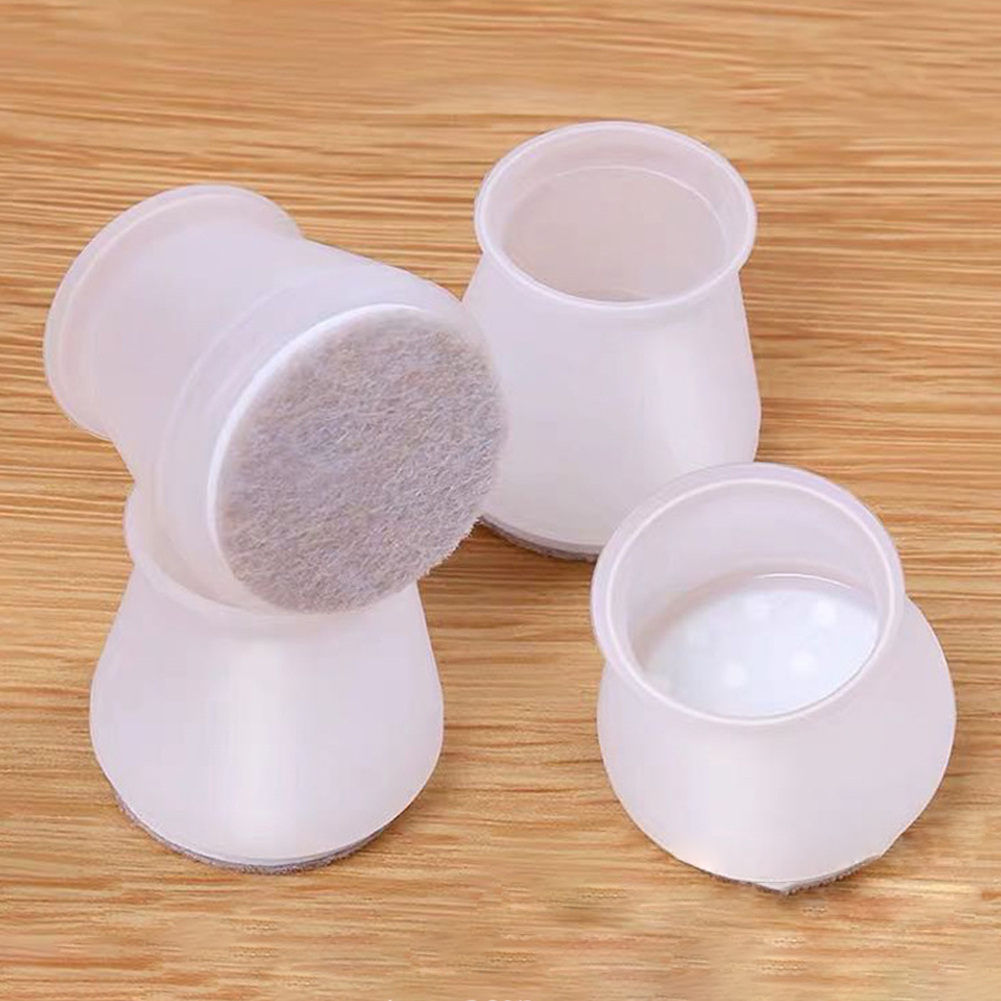 10-30PCS Silicone Chair Leg Protectors Furniture Legs Caps Feet Pads Durable Table End Cap Floor Protector Non-Slip Feet Cap