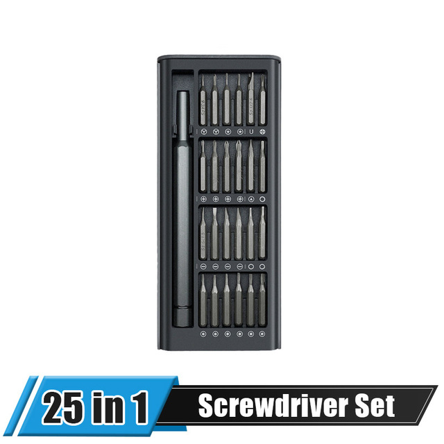 25in1 Screwdriver Set Magnetic For Xiaomi Computer Iphone Repair Tools Kit Precision Electric Screw Driver Set Parafusadeira