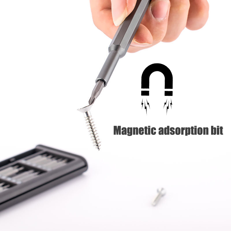25in1 Screwdriver Set Magnetic For Xiaomi Computer Iphone Repair Tools Kit Precision Electric Screw Driver Set Parafusadeira