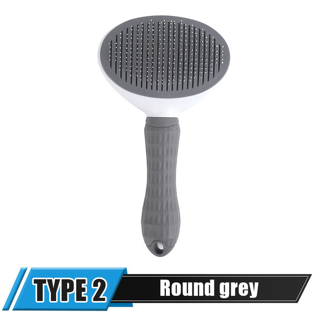 Pet Massage Comb Grooming Care Stainless Steel Needle For Clean Remove Floating Long Hair Cats Brush Dogs Cat Accessories Gatos