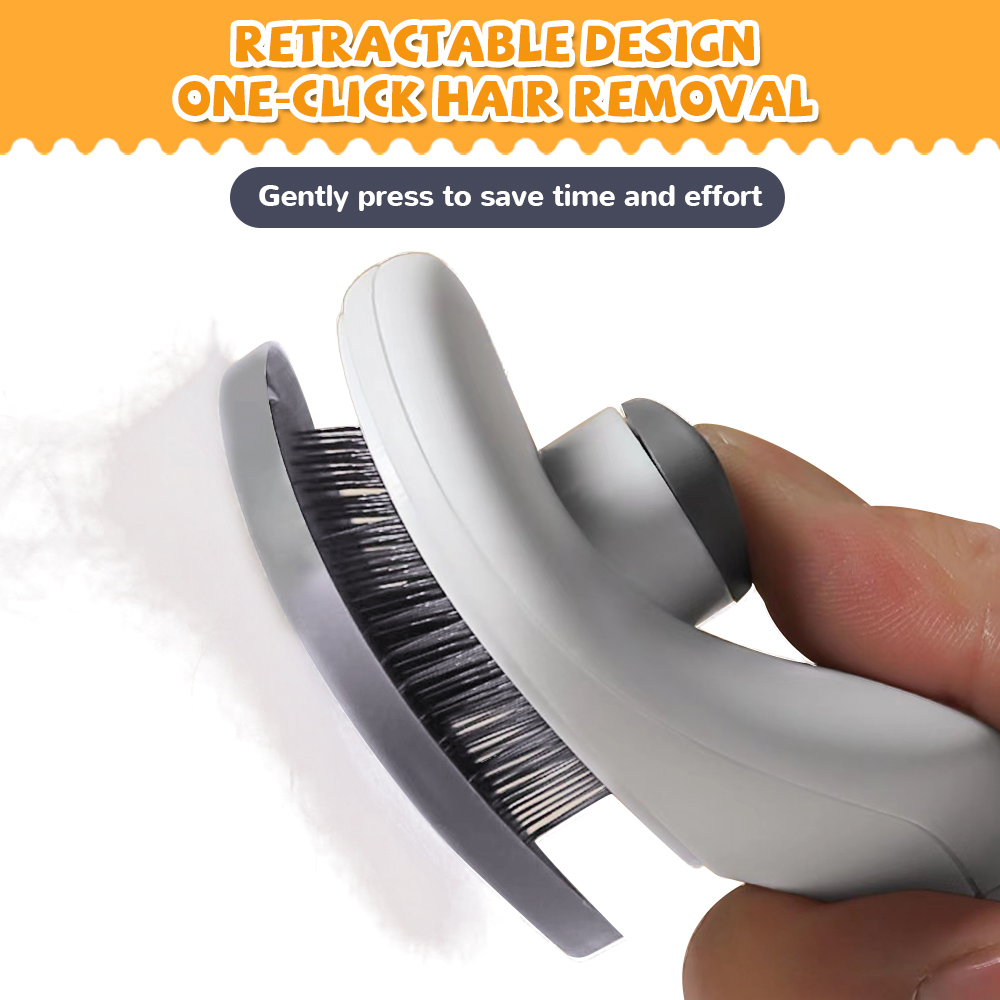 Pet Massage Comb Grooming Care Stainless Steel Needle For Clean Remove Floating Long Hair Cats Brush Dogs Cat Accessories Gatos