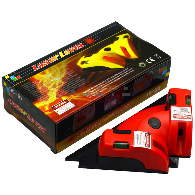 Right Angle 90 Degree Square Laser Level High Quality With Spirit Level Laser Measurement Tool Horizontal Vertical Laser Tools