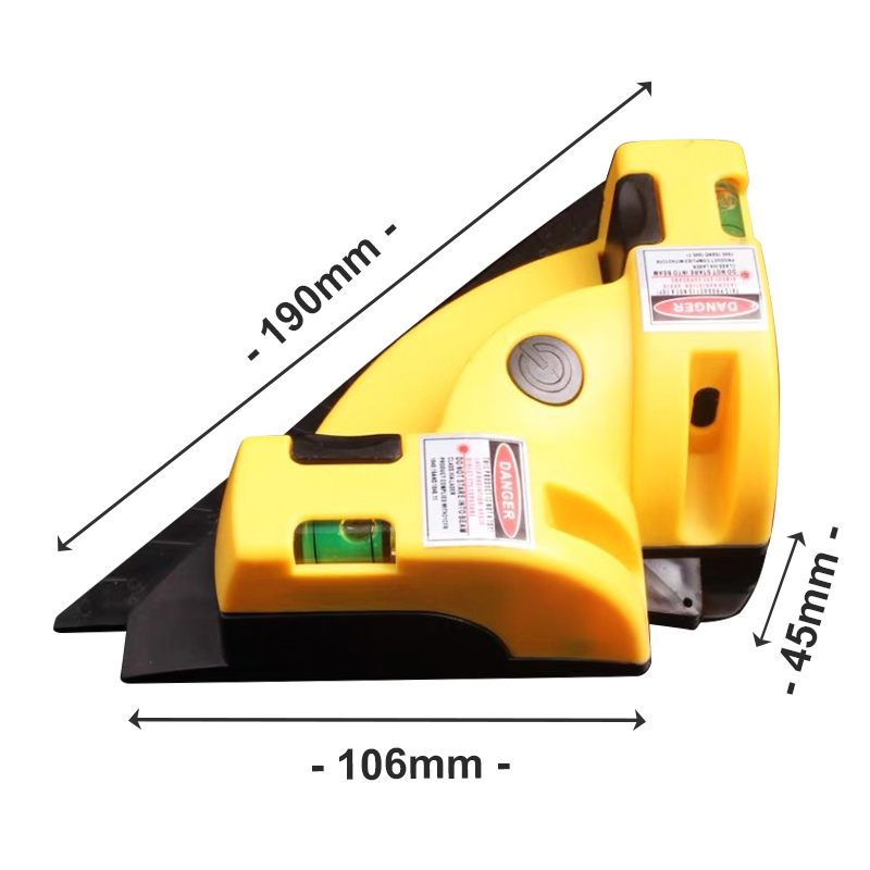 Right Angle 90 Degree Square Laser Level High Quality With Spirit Level Laser Measurement Tool Horizontal Vertical Laser Tools