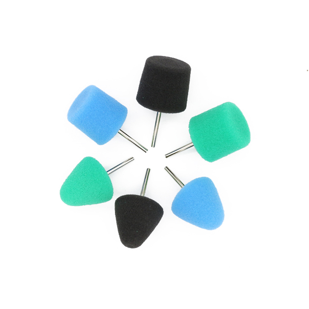 22 PCS Car Detail Polishing Foam Pads Sponge Disc Set Polishing Set Car Door Handle Strips Small Areas Detail Mini Polisher