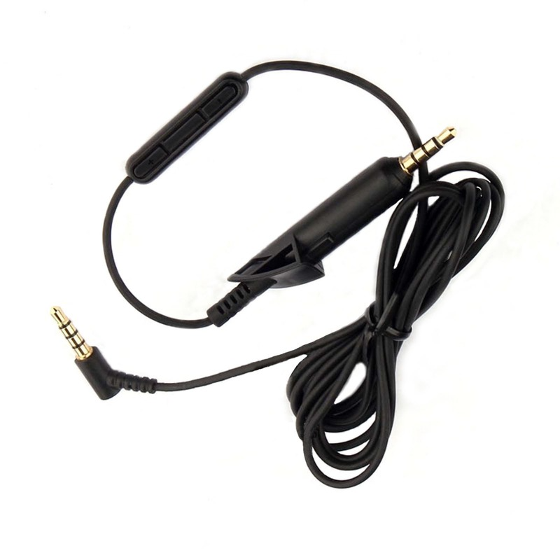 For Bose QC15 QC2 Noise Cancelling Headphones In Line  Audio Cable Replacement Extension Cord Remote and Microphone